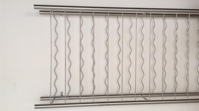 Portabottiglie in acciaio inox