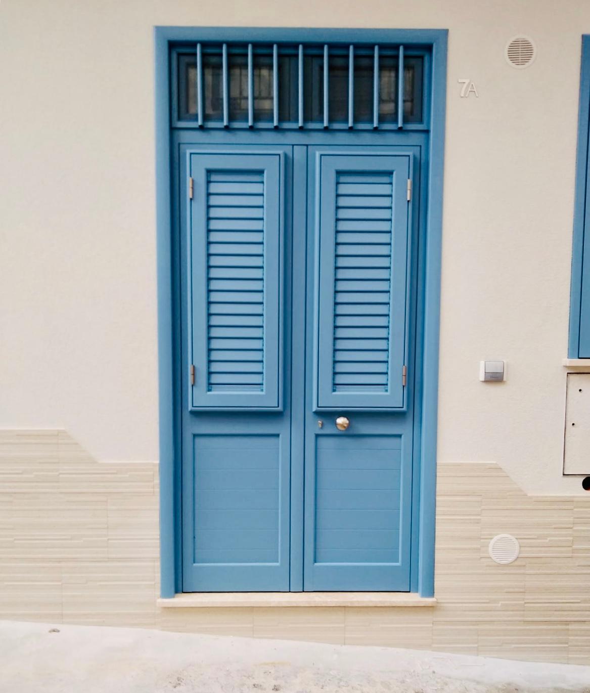 PORTE D'INGRESSO IN ALLUMINIO