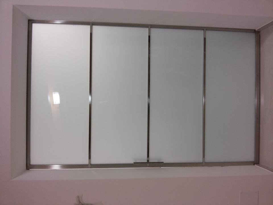 Porte d'ingresso in acciaio inox