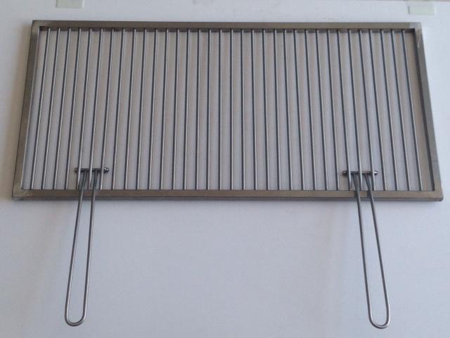 BARBECUE IN ACCIAIO INOX AISI 304 CON GRIGLIA fervin sas incasso e non
