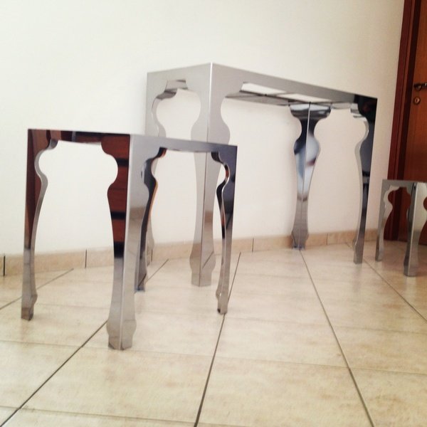 Complementi d'arredo in acciao inox