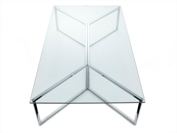 TAVOLO/CONSOLLE IN ACCIAIO INOX-TABLE STRUCTURE IN STAINLESS STEEL