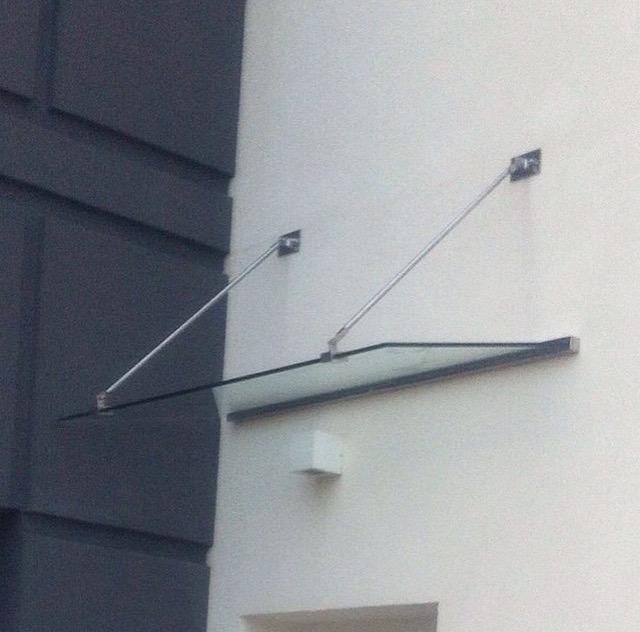 Pensiline in acciaio inox