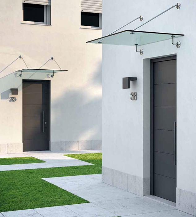 Pensiline in acciaio inox