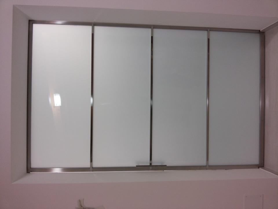 Porte d'ingresso in acciaio inox