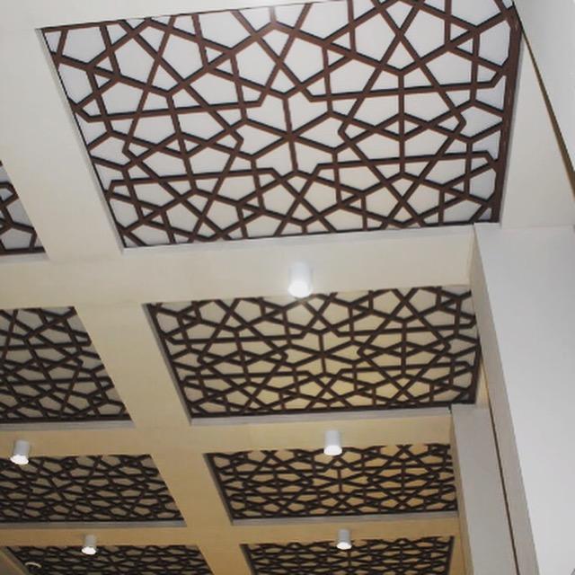 Divisori/Pannelli decorati in lamiera alluminio, corten e acciaio