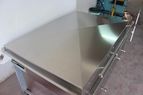 BARBECUE IN ACCIAIO INOX AISI 304 CON GRIGLIA fervin sas incasso e non