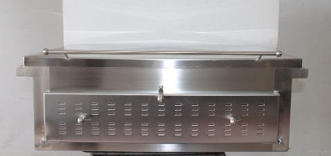 BARBECUE IN ACCIAIO INOX AISI 304 CON GRIGLIA fervin sas incasso e non