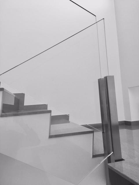 Scala e parapetto con profilo QUADRATO