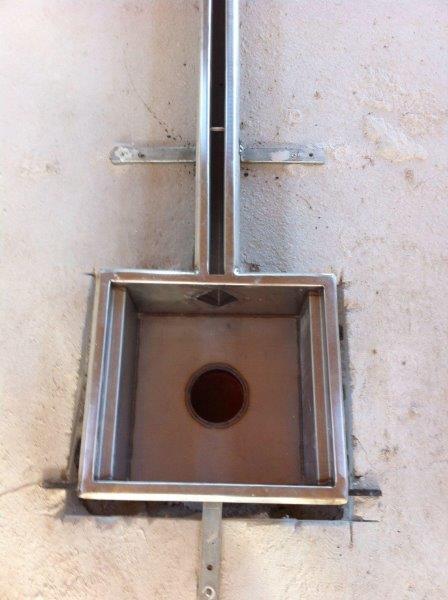 Pozzetti e canaline in acciaio inox per drenaggio