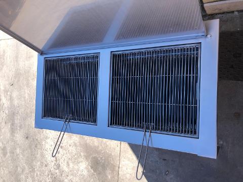 BARBECUE IN ACCIAIO INOX AISI 304 CON GRIGLIA fervin sas incasso e non