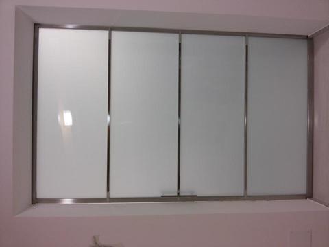 Porte d'ingresso in acciaio inox