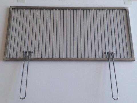 BARBECUE IN ACCIAIO INOX AISI 304 CON GRIGLIA fervin sas incasso e non
