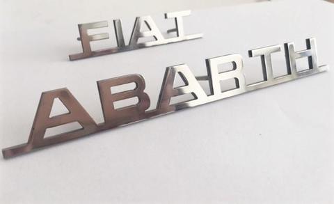 Lettera in acciaio inox lucido o satinato