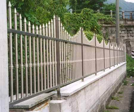 Ringhiere e recinzioni in acciaio inox