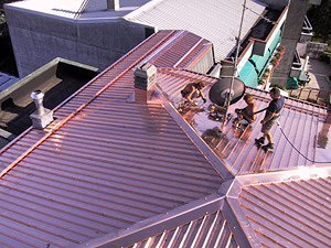 Copertura tetti: in rame, alluminio preverniciato, zintek, acciaio e lamiera preverniciata
