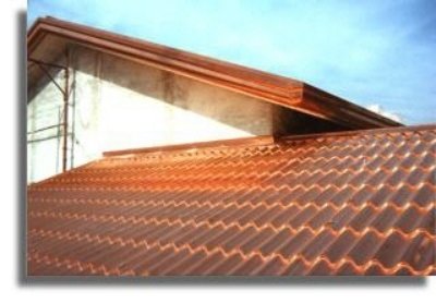 Realizzazione scossaline in rame, alluminio, lamiera preverniciata, acciaio e zintek