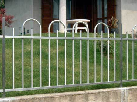 Ringhiere e recinzioni in acciaio inox