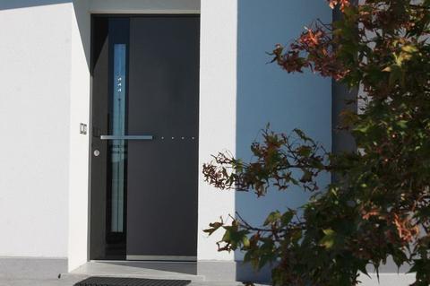 PORTE D'INGRESSO IN ALLUMINIO
