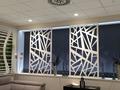 Divisori/Pannelli decorati in lamiera alluminio, corten e acciaio