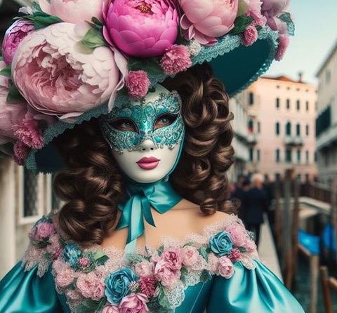 CARNEVALE 2025 - Decorazioni per costumi - Piume e Tessuti diversi