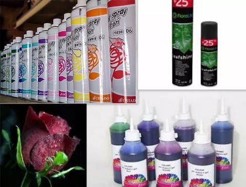 Spray e Coloranti per fioristi