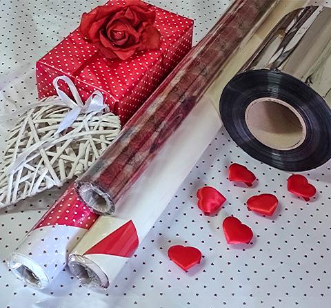 Buste, Fogli e bobine stampate di San Valentino