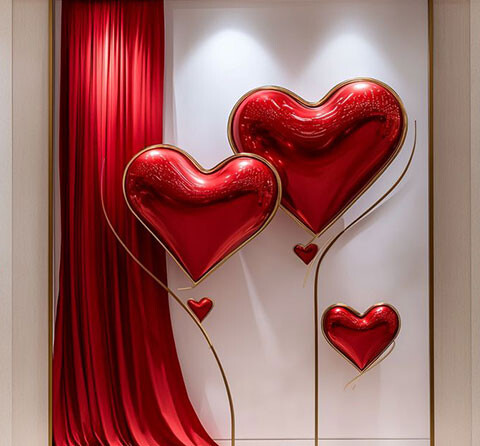 SAN VALENTINO 2026 -  Cuori, Nastri, Decori, Cellofan, Scatole, Buste etc..