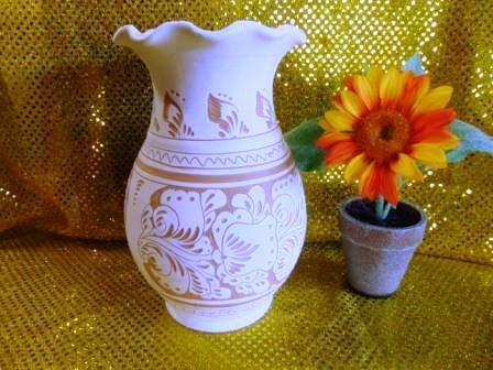Vaso Ceramica H 30 Alba - Sconti per Fioristi e Aziende - in 3 modell