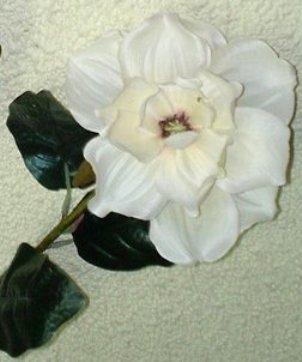 Magnolia japonika x 1 artificiale in poliestere - Sconti per Fioristi e Aziende .