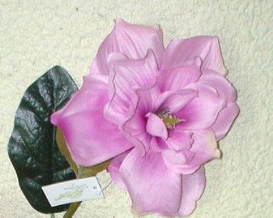 Magnolia japonika x 1 artificiale in poliestere - Sconti per Fioristi e Aziende .