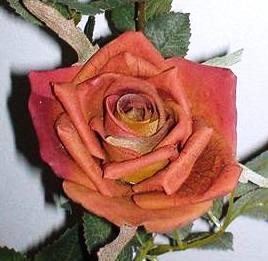 Rose Royal x 3 Velvet Artificiale in poliestere - Sconti per Fioristi e Aziende .