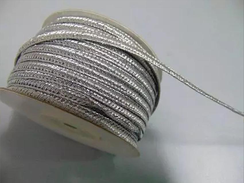 Nastro piattina Argento H 5 - Sconti per Fioristi e Aziende - Rotolo dax 25 metri