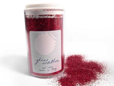 Glitter grana fine in barattolo  - Sconti per Fioristi e Aziende - barattolo ml.120