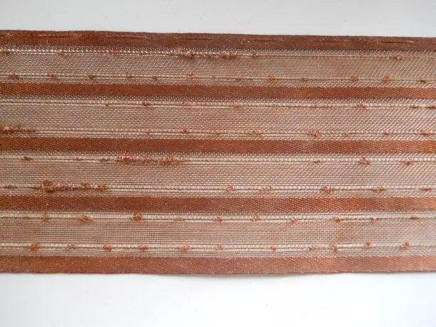 Nastro Organza Rigato H 55   - Sconti per Fioristi e Aziende - Rotolo da 10 metri