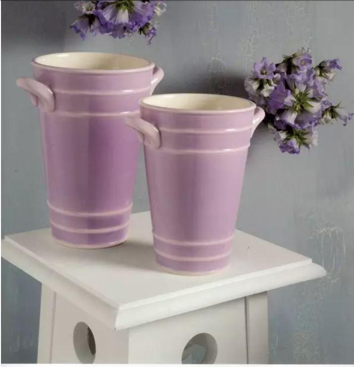 Vaso conico smaltato H 17 e H 20  - Sconti per Fioristi e Aziende - in vari colori