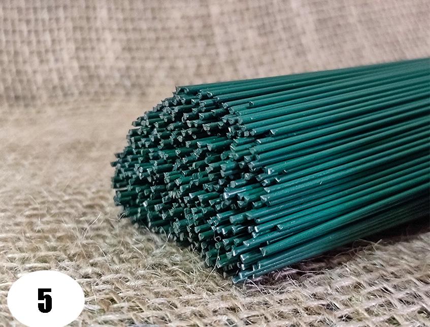 Ferro smaltato verde H 37  - Sconti per Fioristi e Aziende - Confezione da kg. 2,5