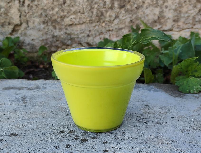 Vasetto Bimatt H 6,5 x 7,5  - Sconti per Fioristi e Aziende - Lucido interno/esterno
