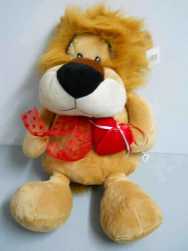 Peluches Savana con cuori Articolo per S. Valentino - Sconti per Fioristi e Aziende .