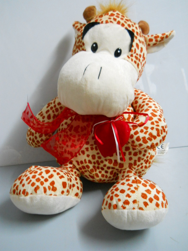 Peluches Savana con cuore Articolo per San Valentino - Sconti per Fioristi e Aziende .