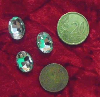 Swarovsky Ovale in 5 misure - Sconti per Fioristi e Aziende Misure mm 8 10 13 18 20