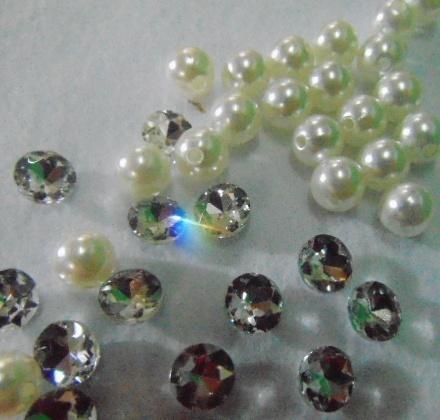 Swarovsky  Tondo in 9 misure - Sconti per Fioristi e Aziende mm. 10 12 14 16 18 20 25 27 30