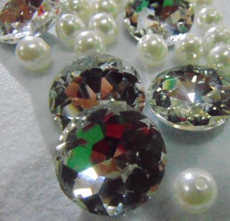Swarovsky  Tondo in 9 misure - Sconti per Fioristi e Aziende mm. 10 12 14 16 18 20 25 27 30