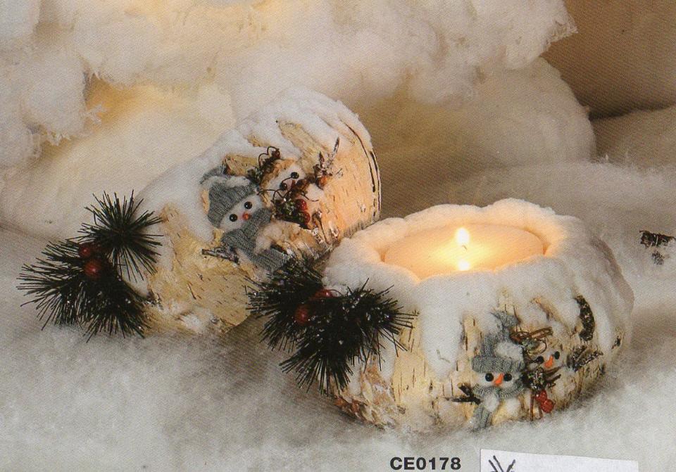 Cesto betulla effetto innevato - Sconti per Fioristi e Aziende - 2 modelli