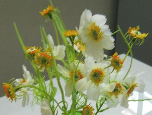 Cosmos Bouquet x 5 in poliester - Sconti per Fioristi e Aziende