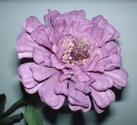 Zinnia Velvet Singola H 80  - Sconti per Fioristi e Aziende . -  In poliestere