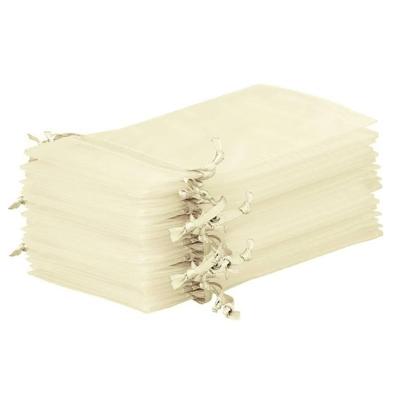 Sacchetto Portaconfetti  cm.10 x 7 in Organza con tirante - Sconti per Fioristi, Bomboniere, Wedding e Aziende