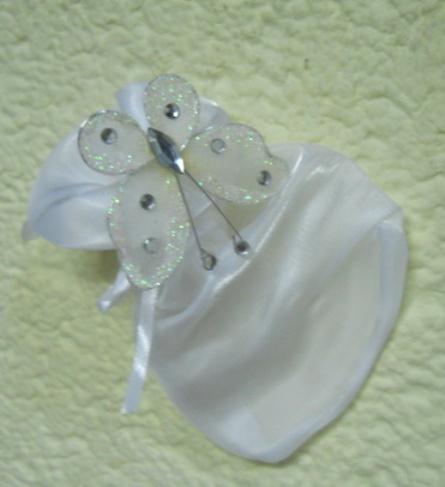 Sacchetto in organza con Farfalla  Nylon