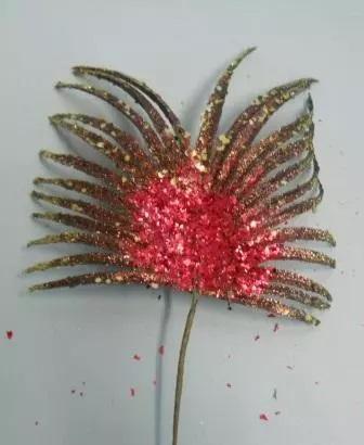 Foglie Metal Glitterate Oro  - Sconti per Fioristi e Aziende - in 3 modell