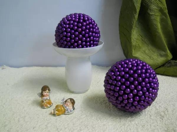 Sfera ricoperte di perle  in 2 colori - Sconti per Fioristi e Aziende